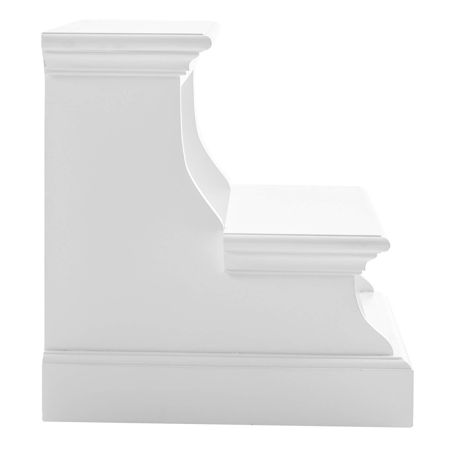 Classic Solid Two-Step Bed Stool