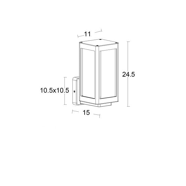 Classic Stylish Outdoor Wall Light (Available in 2 Colors)