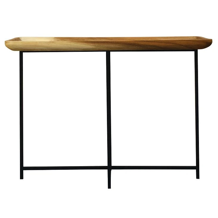 Classic Tray Console Table - Natural