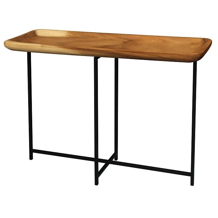 Classic Tray Console Table - Natural