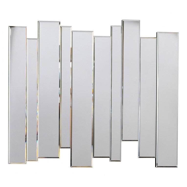 Beveled Mirror Panels Wall Mirror
