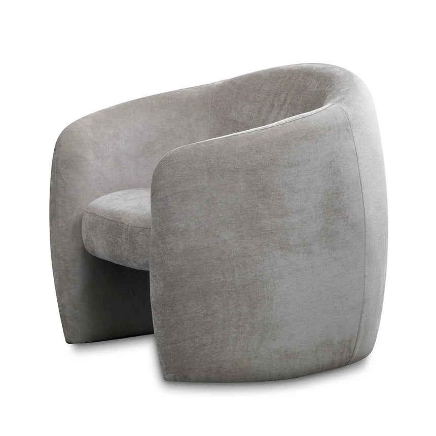 Comfort Fabric Armchair - Platinum Grey