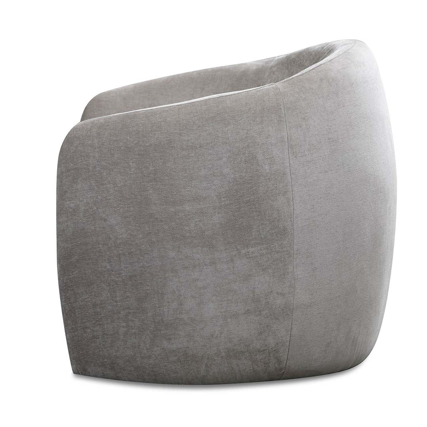 Comfort Fabric Armchair - Platinum Grey