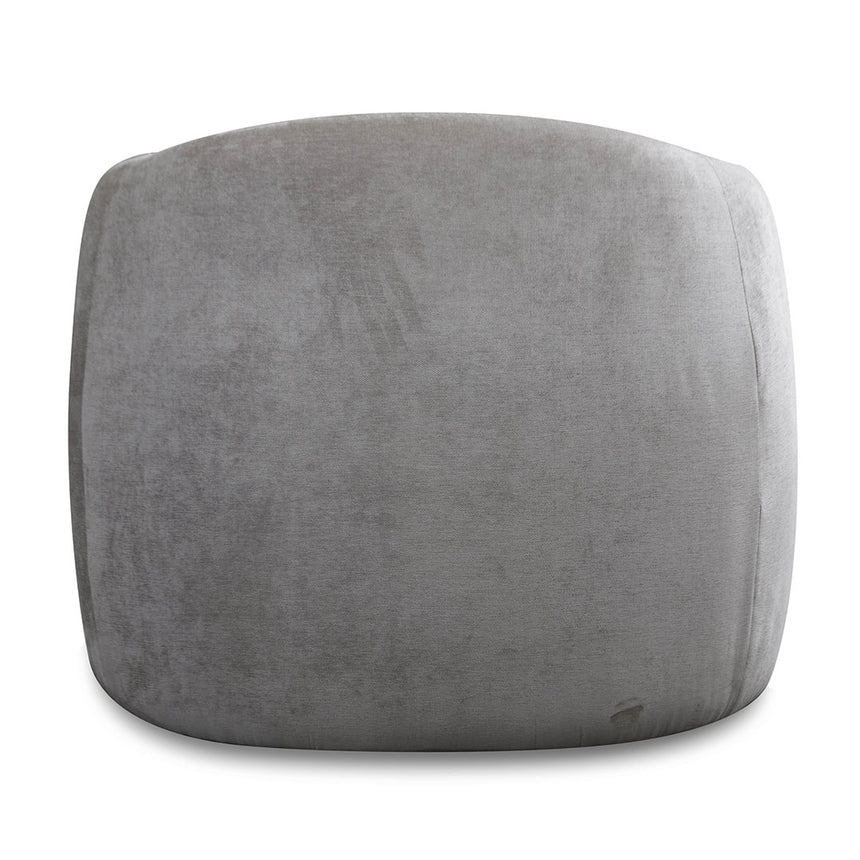 Comfort Fabric Armchair - Platinum Grey