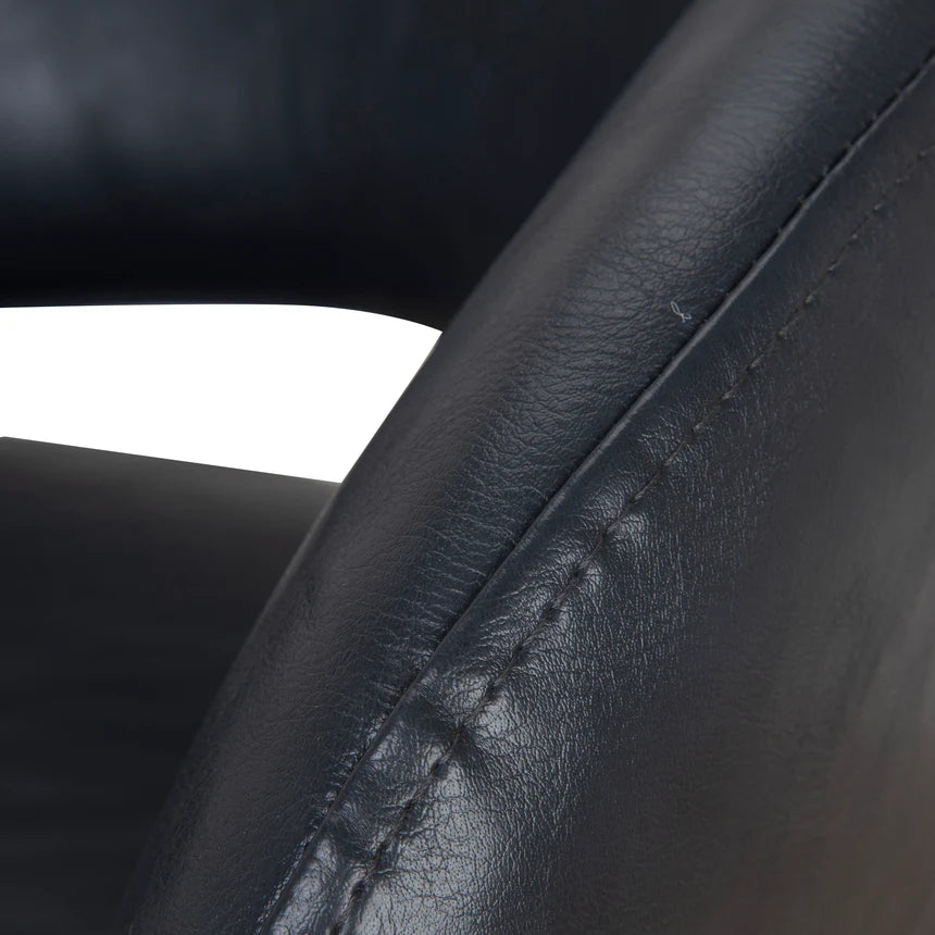 Comfort Haven Fabric Bar Stool - Black