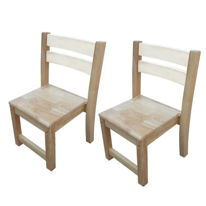 Compact Round Table and Stacking Chair Set