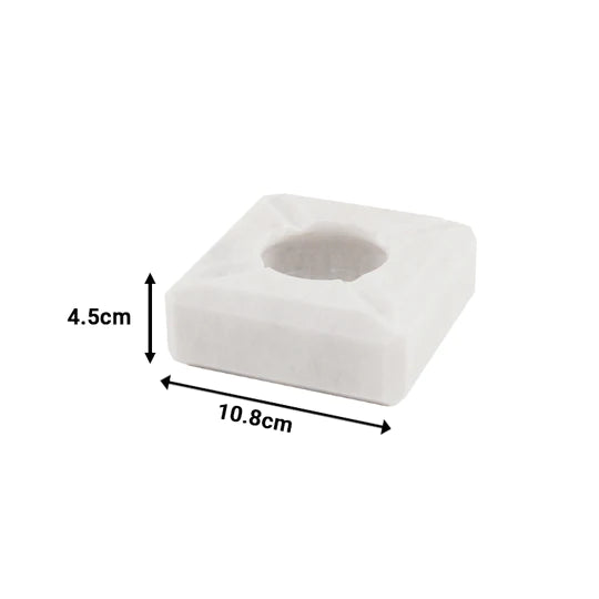Compact Square Ash Tray 10.5cms - Available in 2 Colors