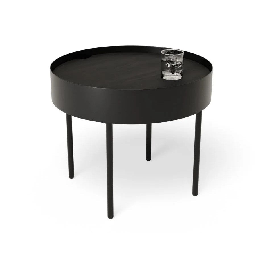 Contemplative Small Black Coffee Table 50cms