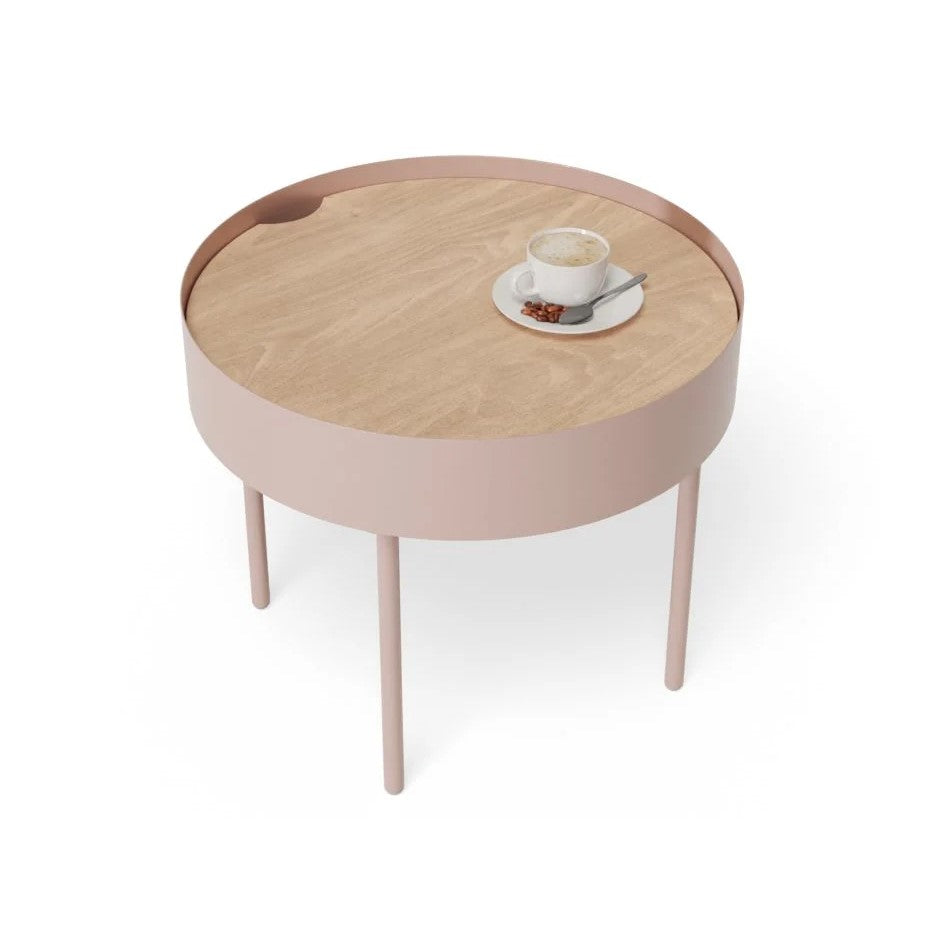Contemplative Small Dusty Pink Coffee Table 50cms