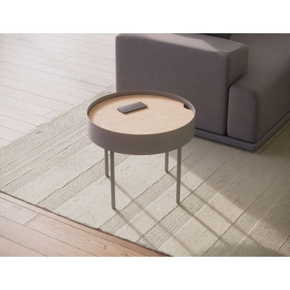 Contemplative Small Grey Coffee Table 50cms