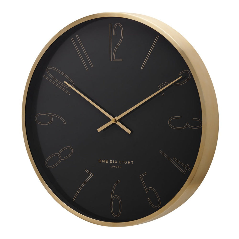 Contemporary Bloom Wall Clock 40cms  (Available in 2 colors)