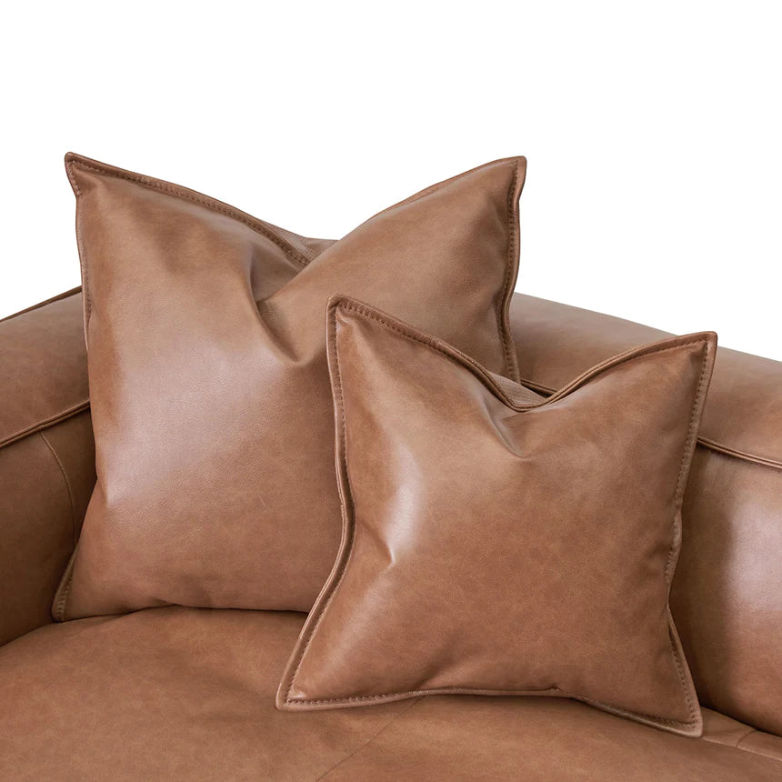 Contemporary Chic 4-Seater Sofa with Cushion