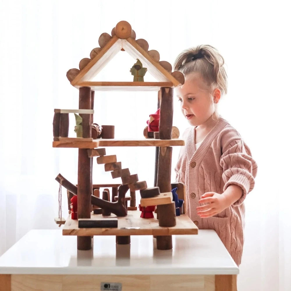 Cottage Acacia Doll Tree House