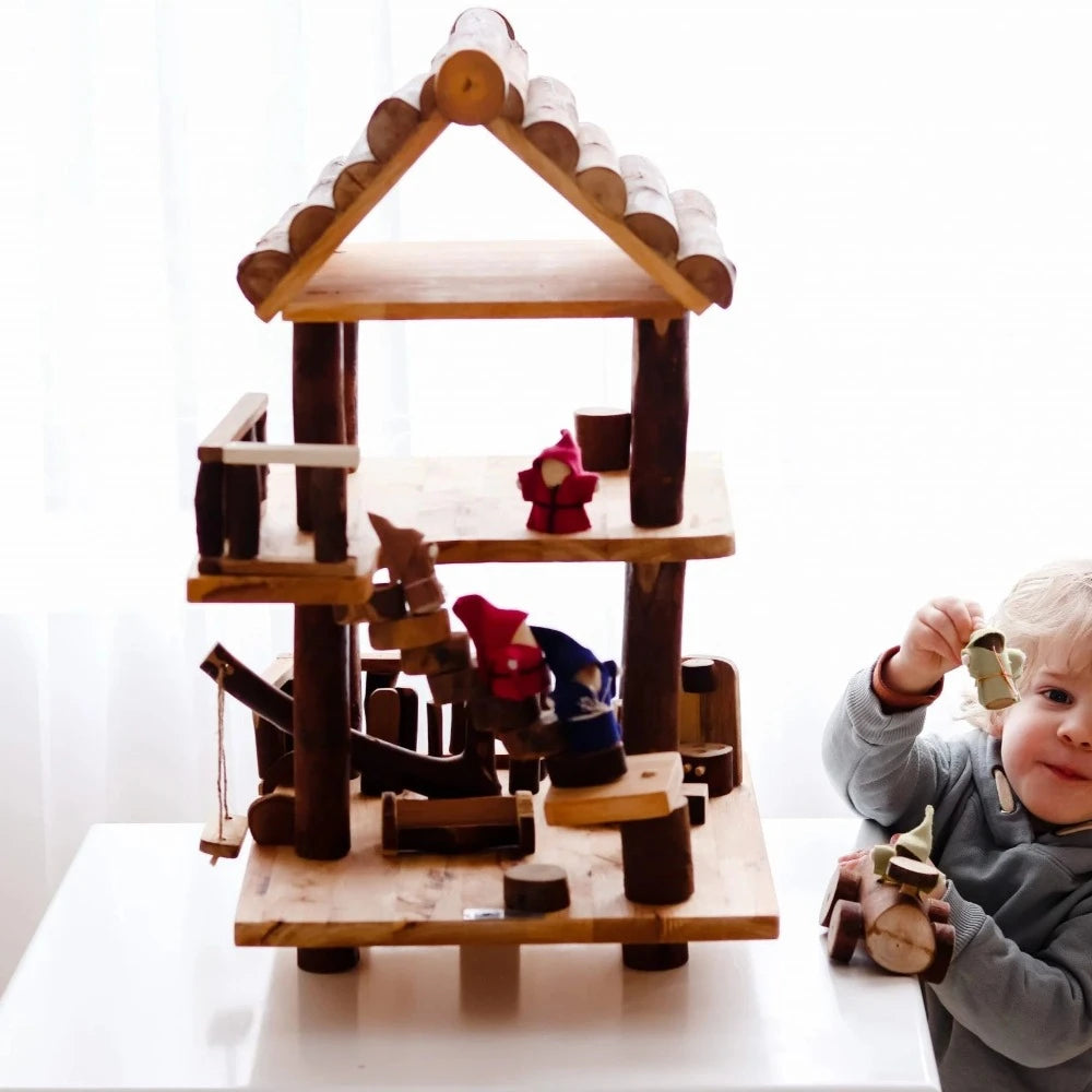 Cottage Acacia Doll Tree House