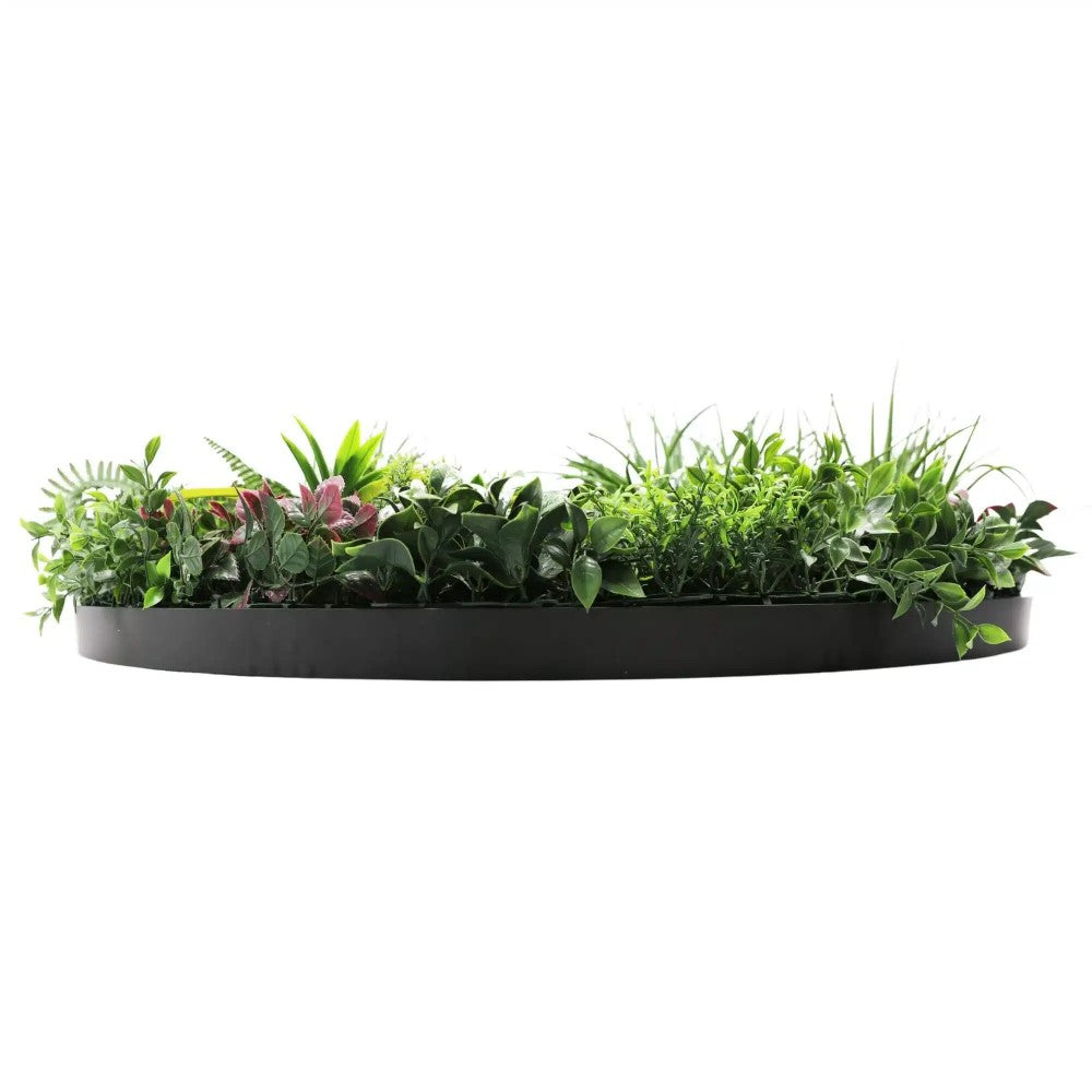 Country Fern Artificial Wall Disc 100cms