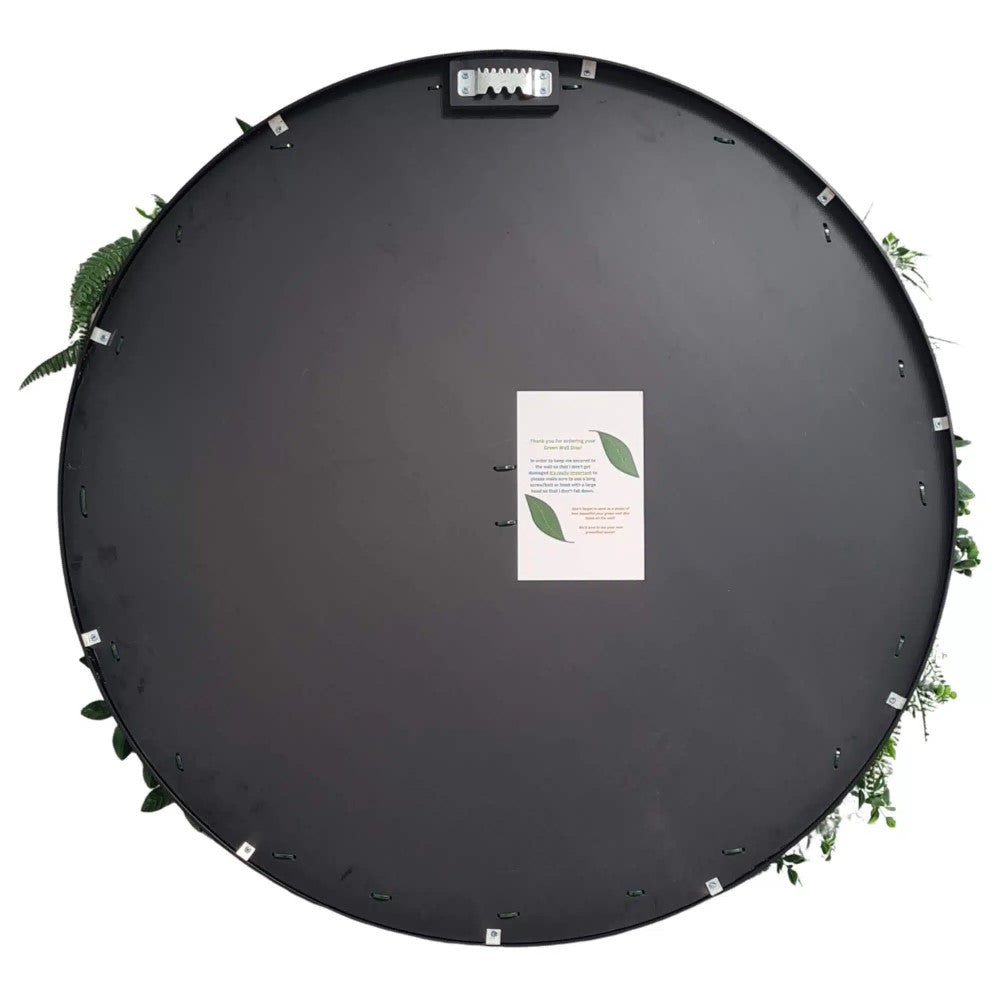 Country Fern Artificial Wall Disc 100cms