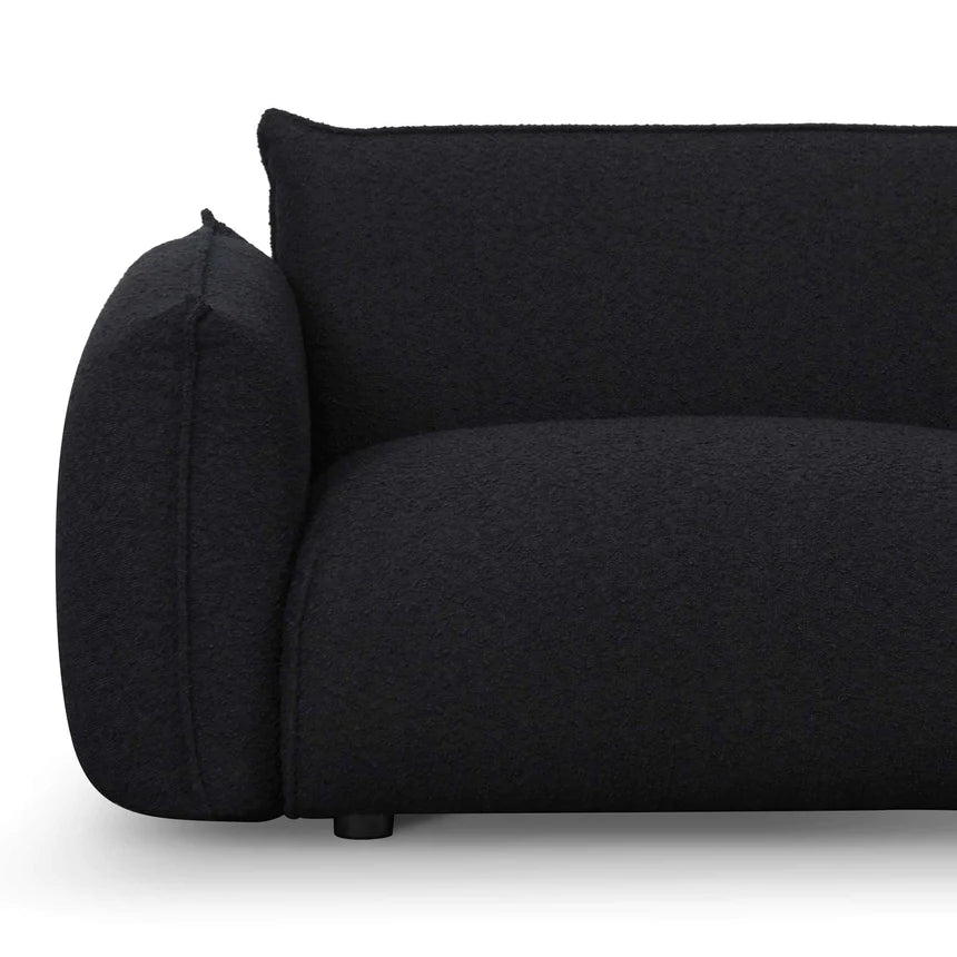 Couture Comfort 3-Seater Sofa - Black