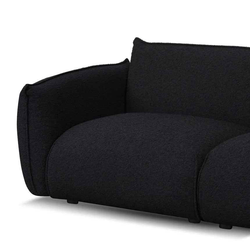 Couture Comfort 3-Seater Sofa - Black
