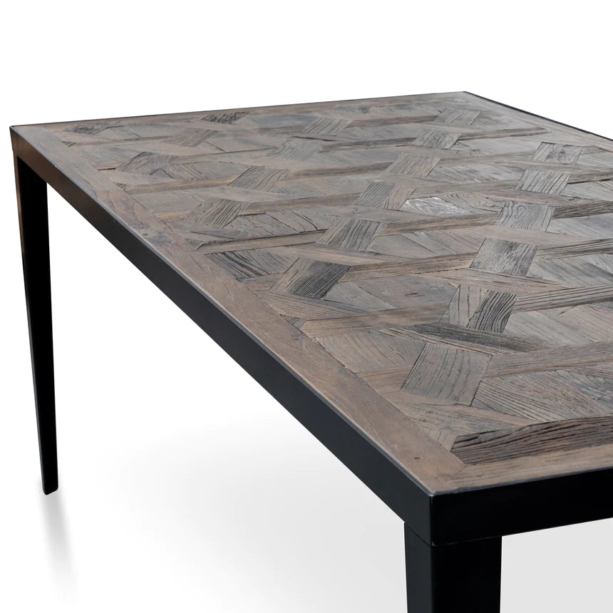 Cozy Cottage Dining Table 236cms - Black