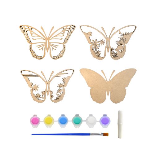 Creative Crafty Kits Woodcraft Diorama - Butterfly