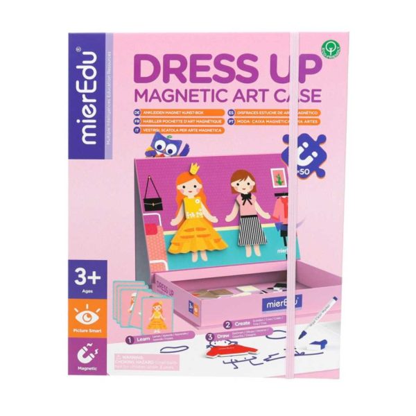Creative Magnetic Art Case – Dress Up