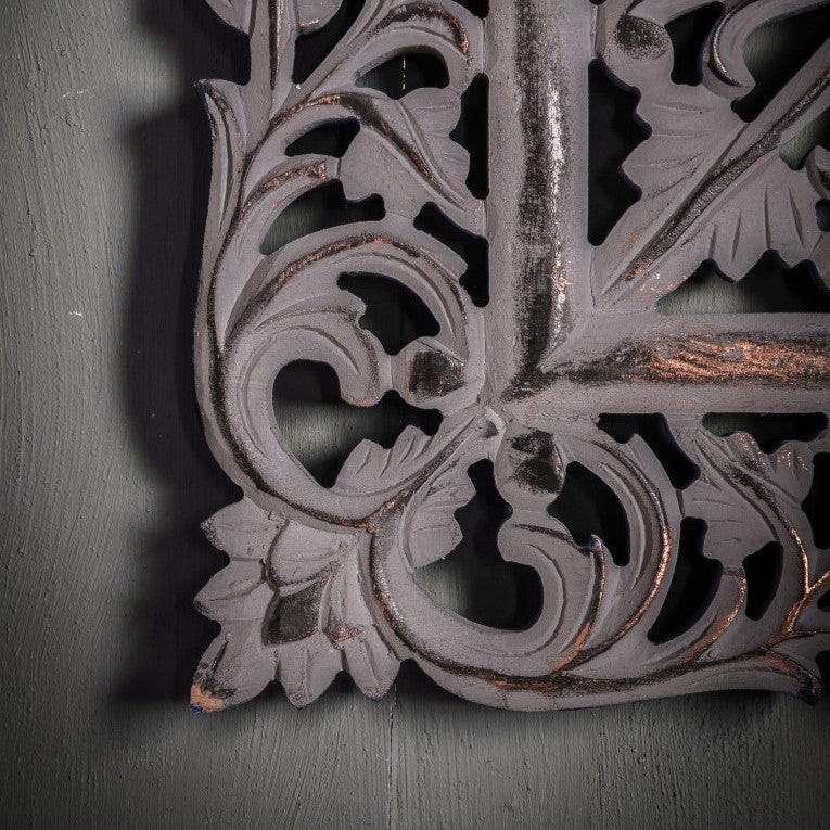 Crescendo Luminosity Artistic Wooden Mirror 120cms