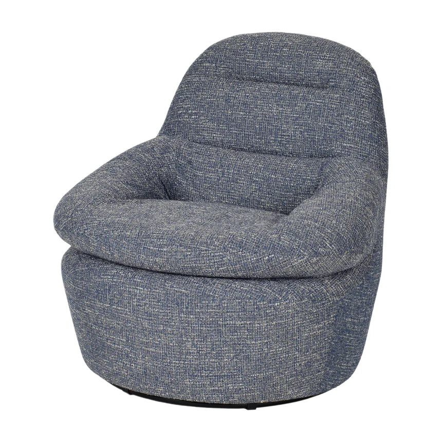 Curved Comfort Orbit Lounge Chair - Blue