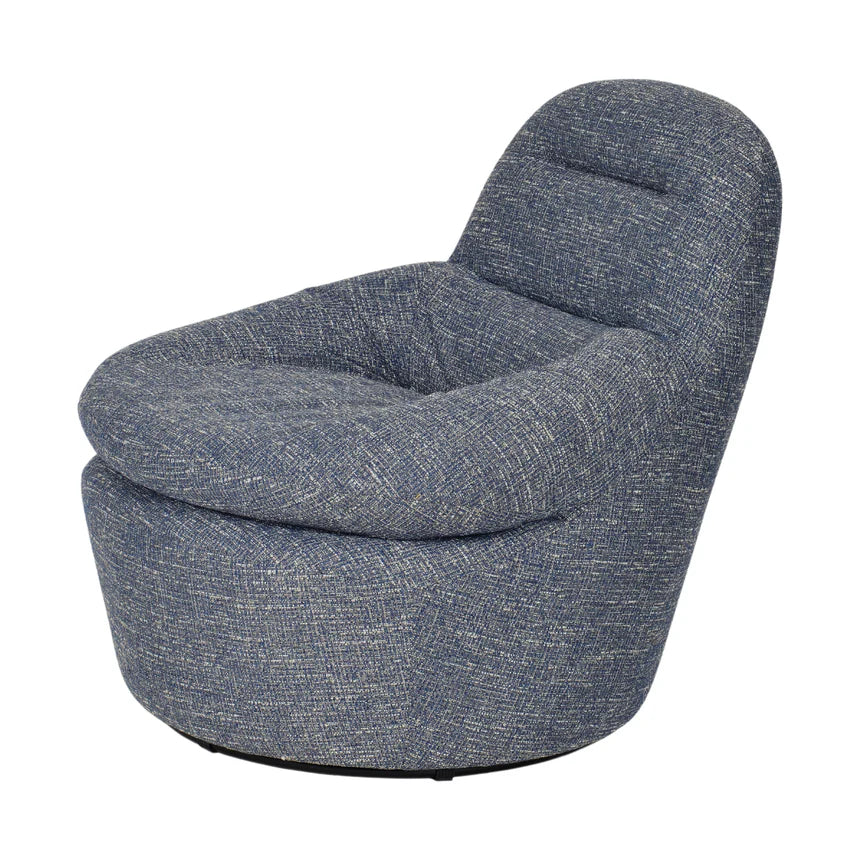 Curved Comfort Orbit Lounge Chair - Blue