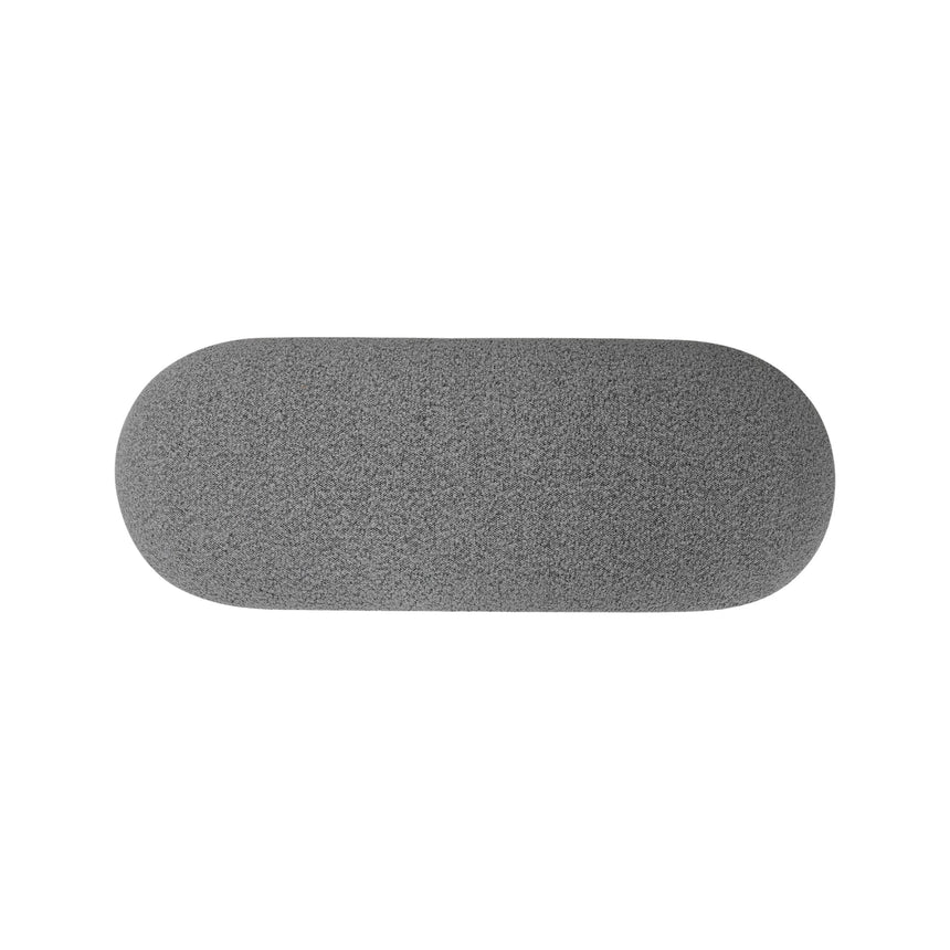 Cushion Craze Bench Ottoman 120cms - Pepper Boucle
