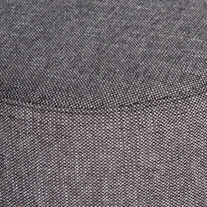 Cylindrical Comfort Fabric Cover Ottoman
