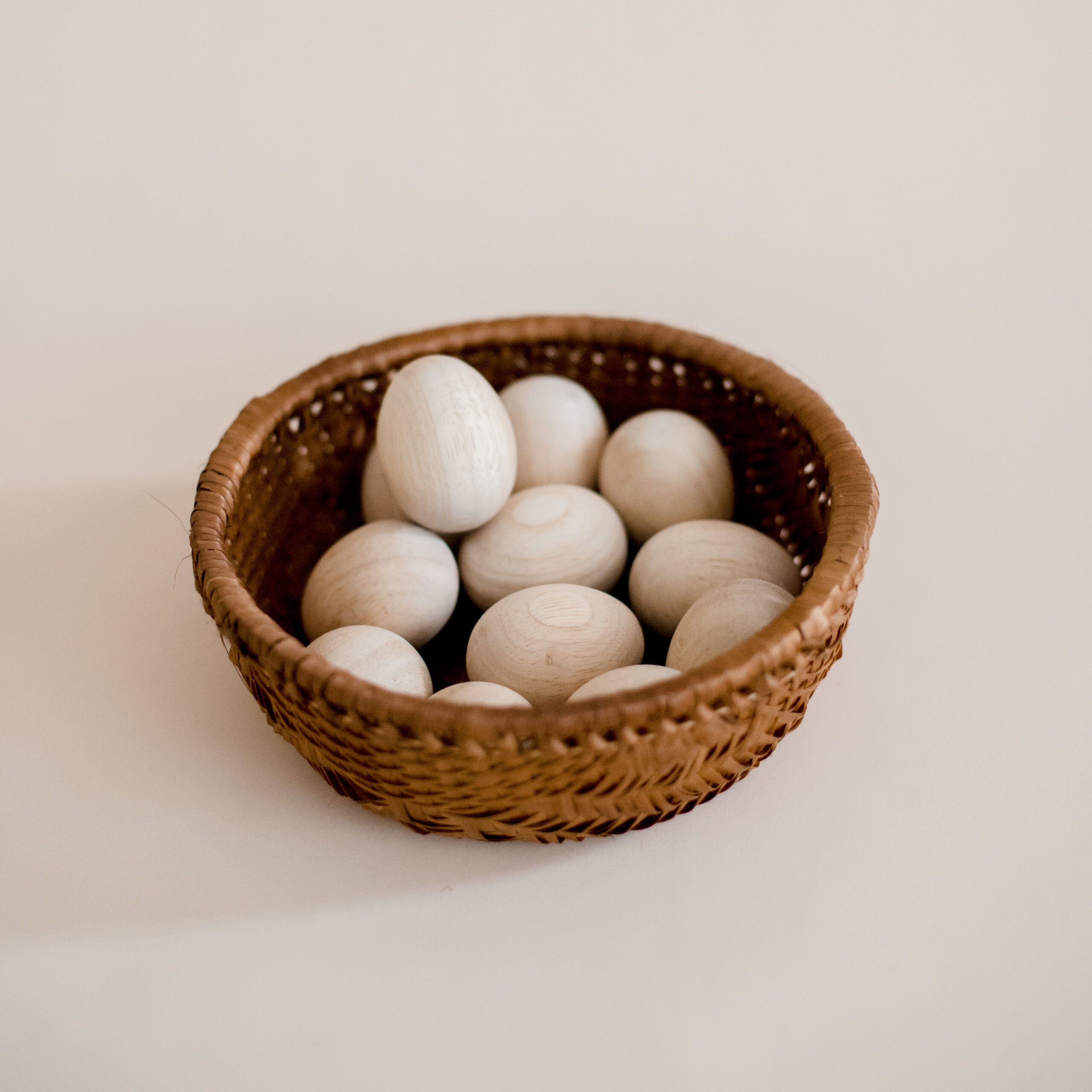 DIY Wooden Eggs - Set of 12