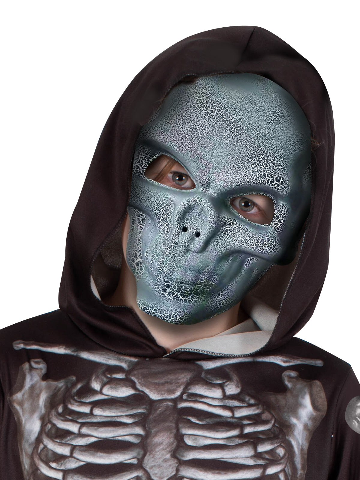 Day of the Dead Skeleton Jumpsuit Boy's Costumes (Available in 3 Sizes)