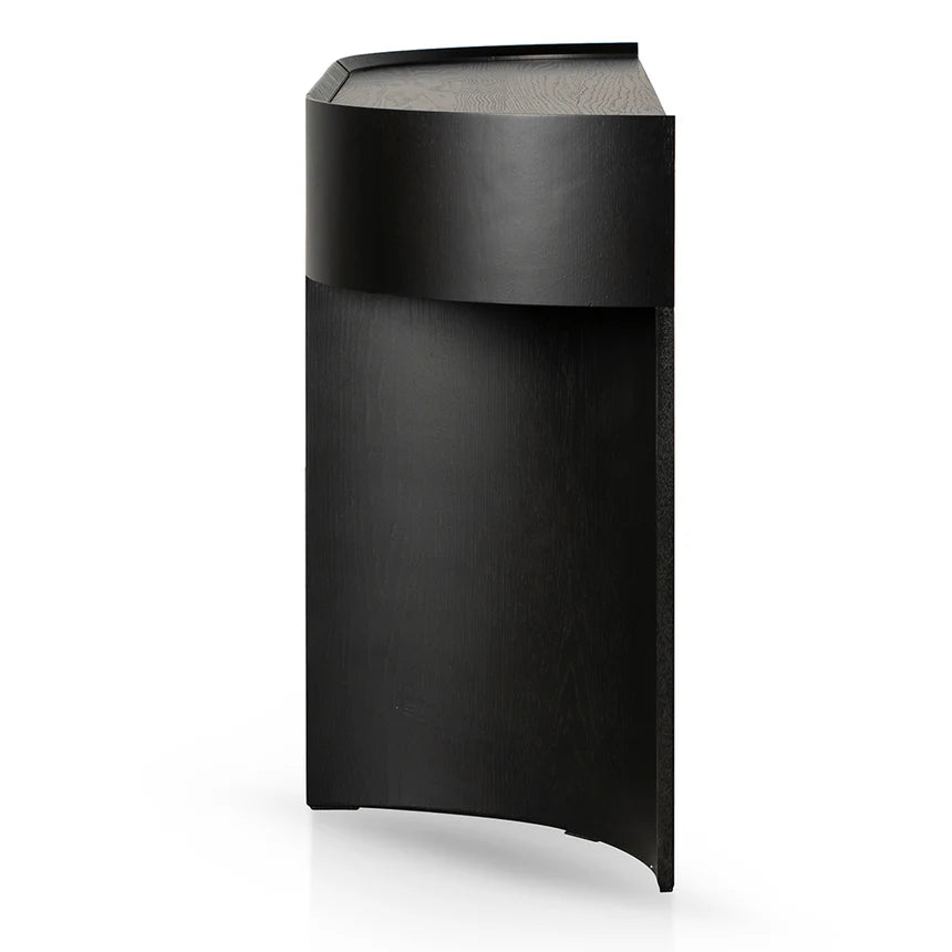 Decorative Console Table - Black Oak 150cms