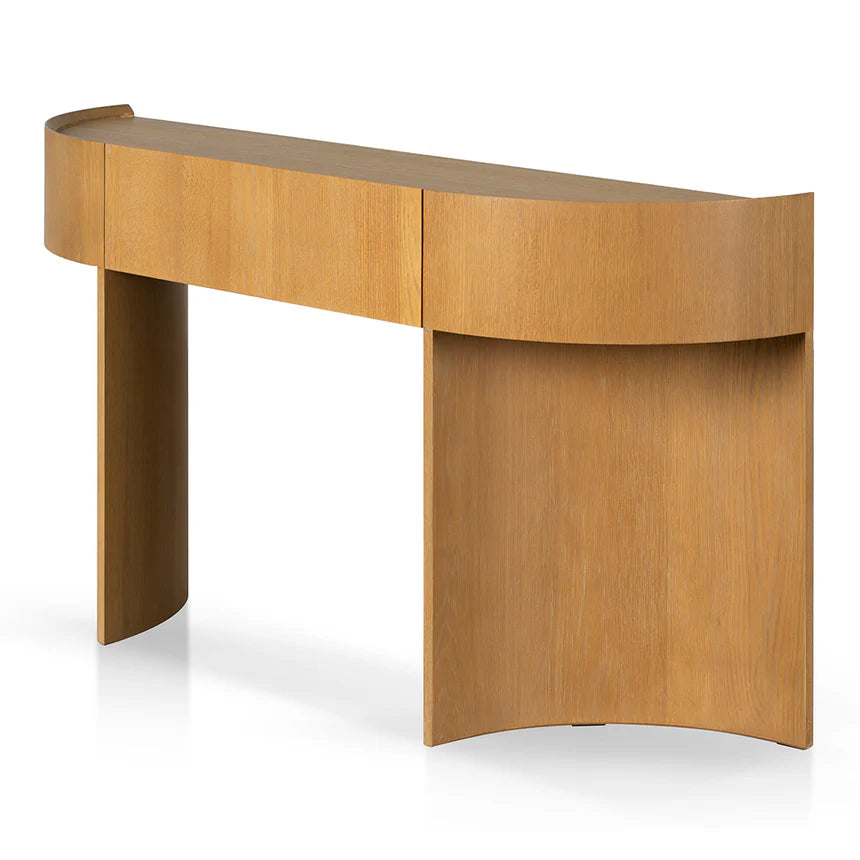 Decorative Console Table - Dusty Oak 150cms