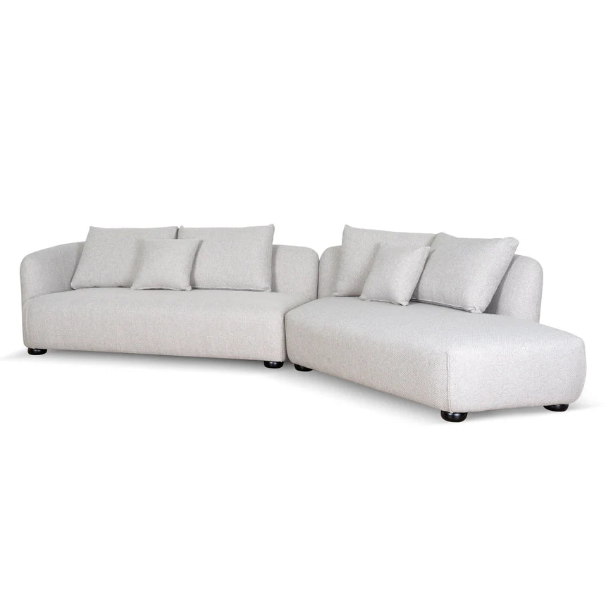 Deep Comfort Right-Hand Chaise 3-Seater Sofa - Grey