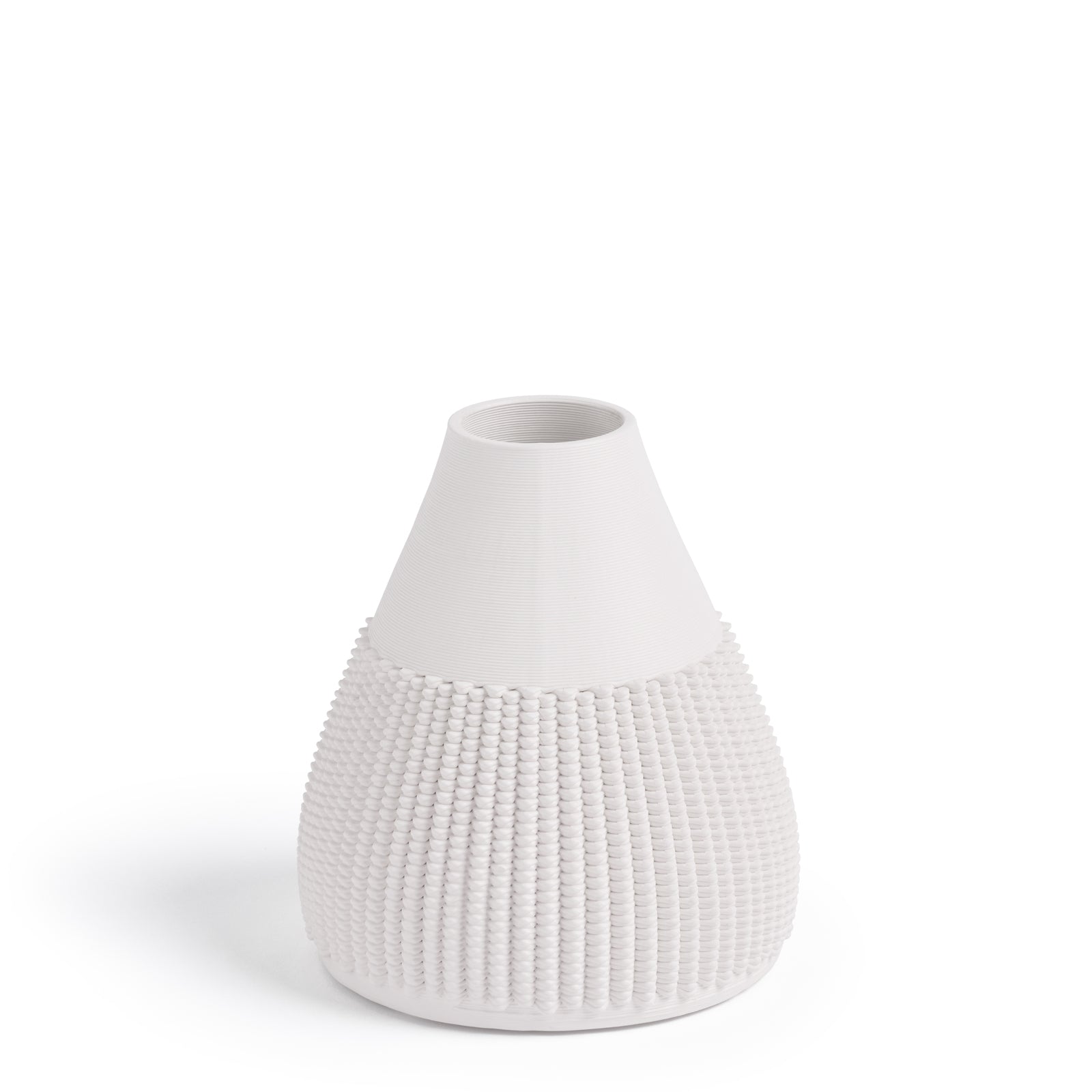 Delicate Design Rhianna White Ceramic Vase - 24cms