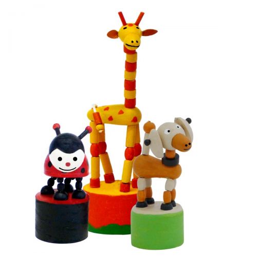 Delightful Wobbly Animals Set of 3