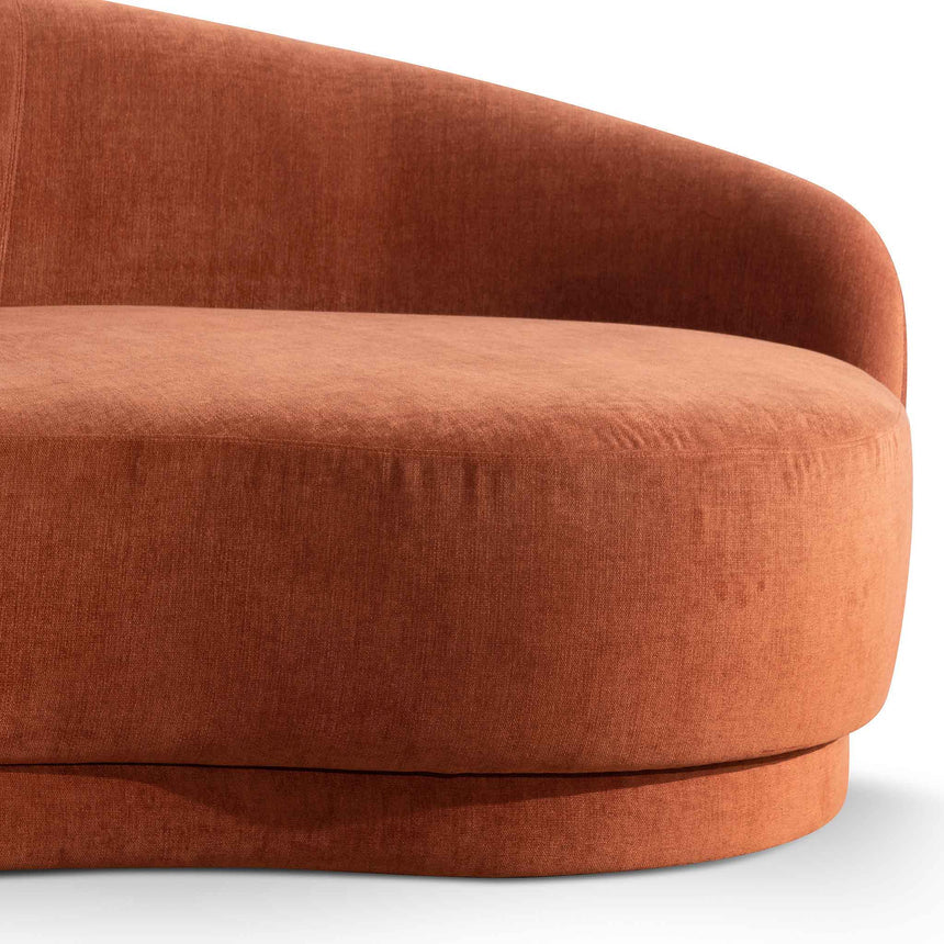Design District 4-Seater Sofa-Rust