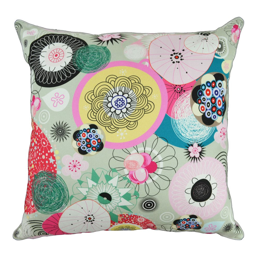 Designer Skandi Cushion With Recycled Fill 45 X 45cms