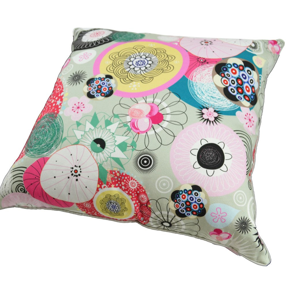 Designer Skandi Cushion With Recycled Fill 45 X 45cms