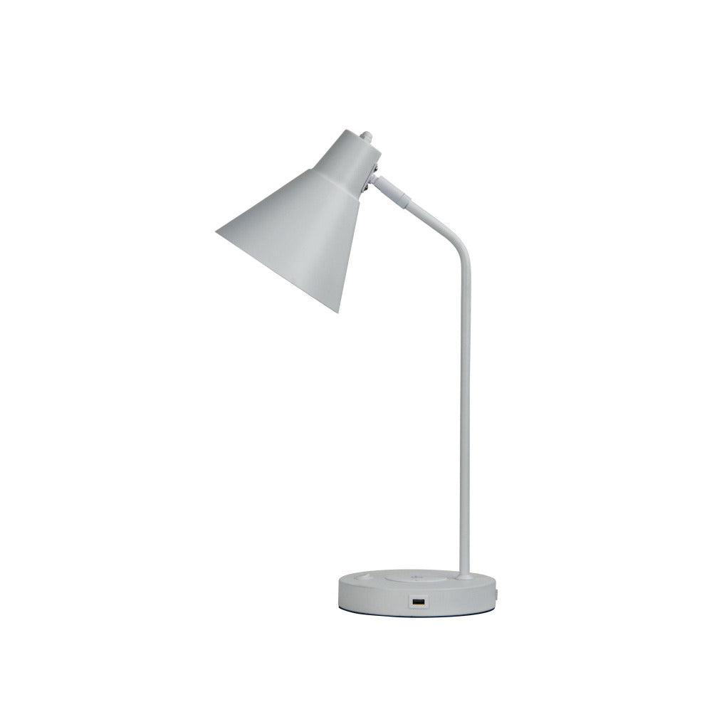 Desk Lamp with USB and Wireless Charging (Available in 2 Colors)