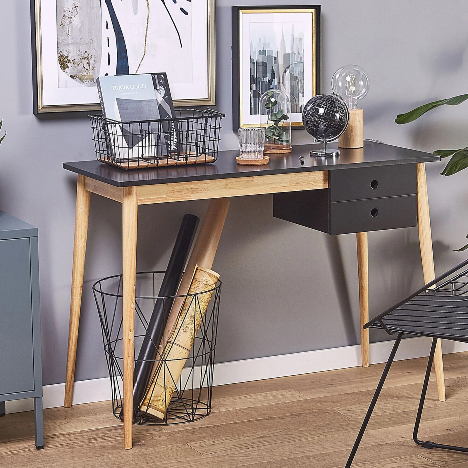 Desk with Drawer for Modern Offices (Available in 2 Colors)