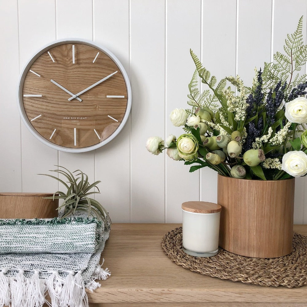 Digital Dimensions Wall Clock  (Available in 2 Sizes)