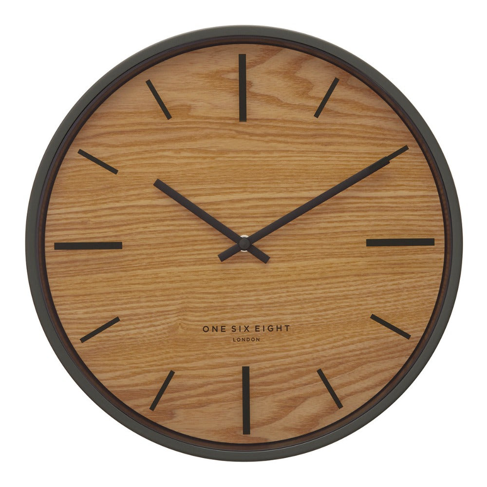 Digital Dimensions Wall Clock 50cms - Black