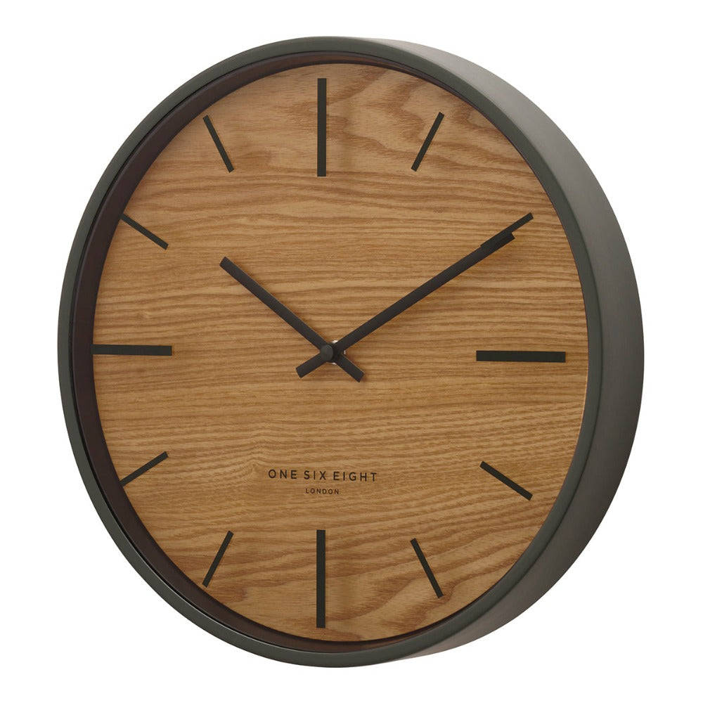 Digital Dimensions Wall Clock 50cms - Black