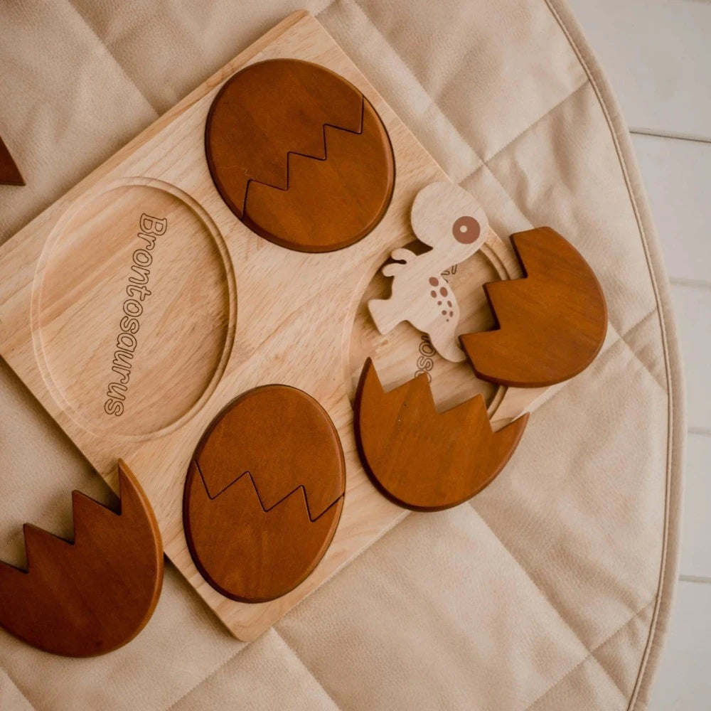 Dinosaur Wooden Hatching Puzzle