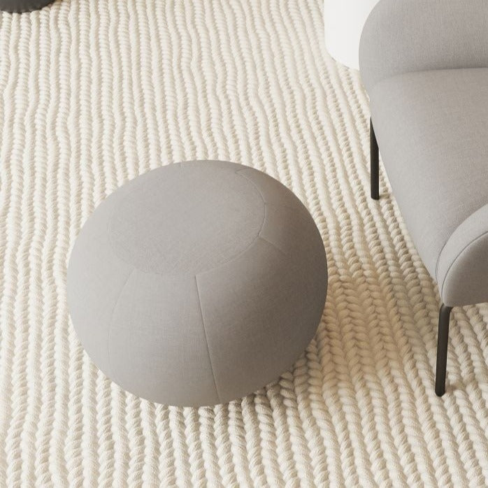 Dreamy Round Haze Ottoman - Small (Available in 5 Colors)