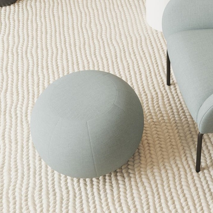 Dreamy Round Haze Ottoman - Small (Available in 5 Colors)