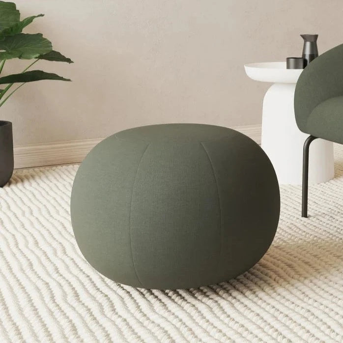 Dreamy Round Haze Ottoman - Small (Available in 5 Colors)