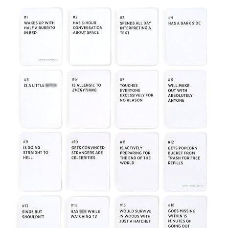 Drunk Stoned Or Stupid Card Game